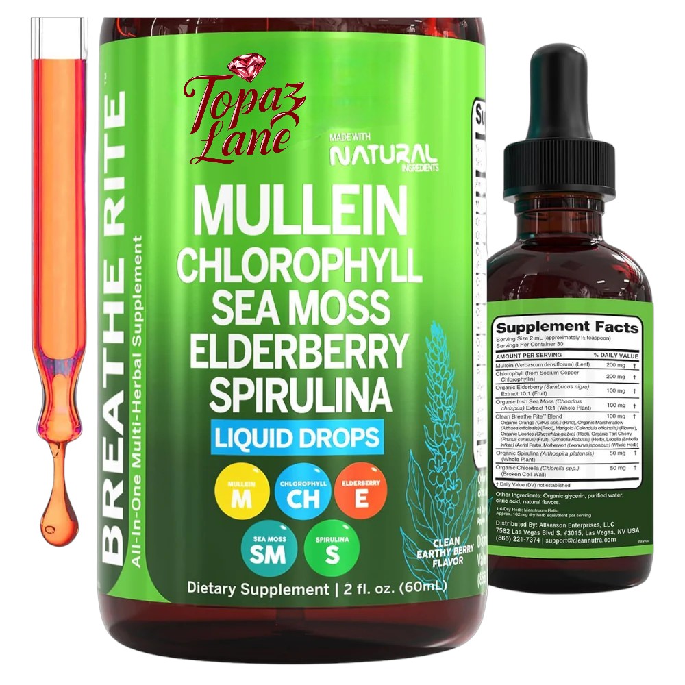 Breathe Rite Mullein & Chlorophyll Liquid Drops