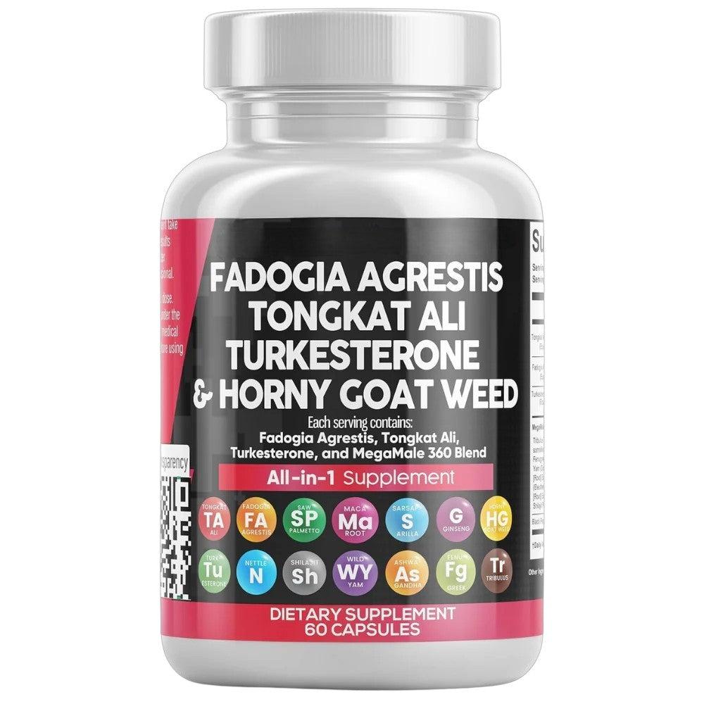 Megamale Tongkat & Turkesterone Capsules